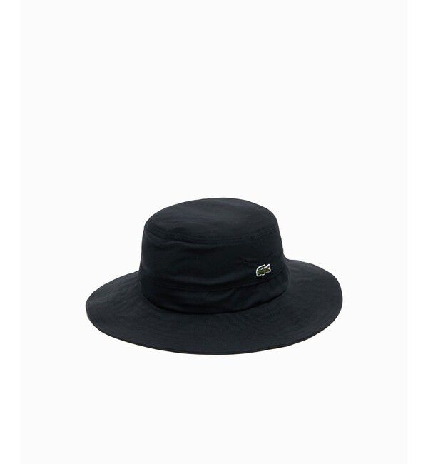 LACOSTE「ワンポイント撥水サファリハット」|ハット|