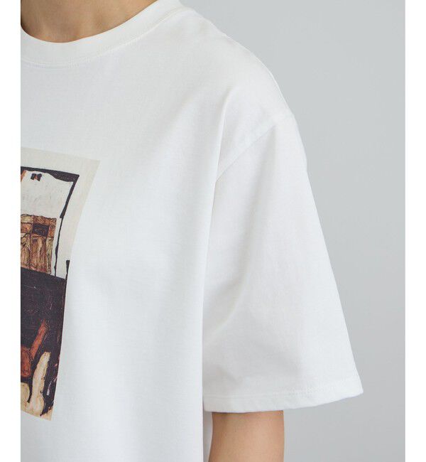 SALON adam et rope'「【Egon Schiele for SALON】アートプリントTシャツ」|Tシャツ・カットソー|