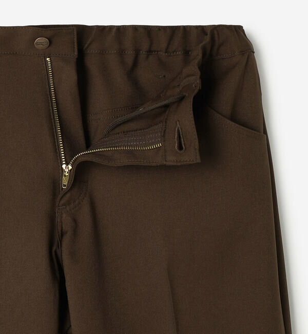  「Wrangler | 〈別注〉 WRANCHER ワイドスラックス BROWN MEN」|チノ|