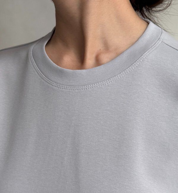  「裾切替半袖プルオーバー」|Tシャツ・カットソー|