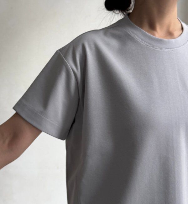  「裾切替半袖プルオーバー」|Tシャツ・カットソー|