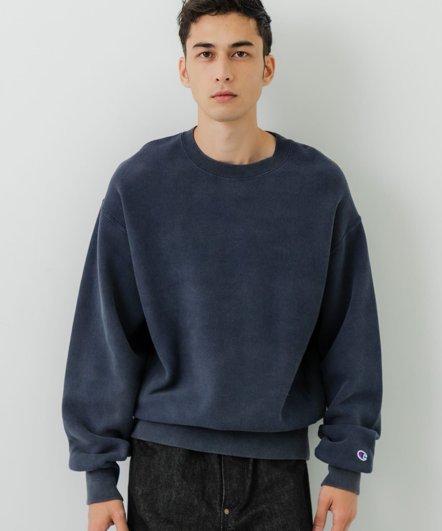 URBAN RESEARCH「『別注』CHAMPION&times;URBAN RESEARCH　SNOW POWDER WASH CREW-NECK」|スウェット・ジャージ|