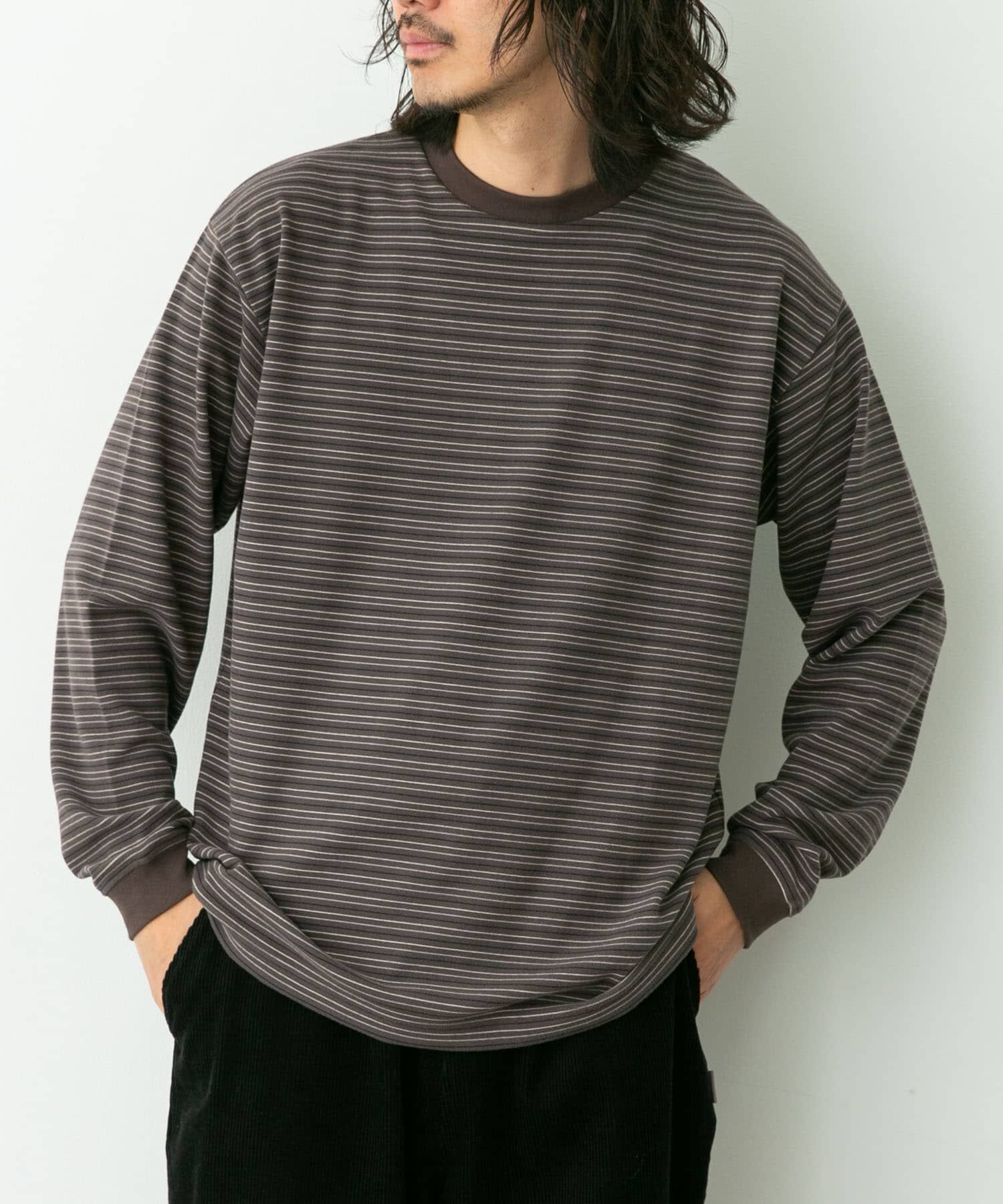 Sonny Label 「ふわもちストレッチロングスリーブTEE」|Tシャツ・カットソー|ブラウン系その他