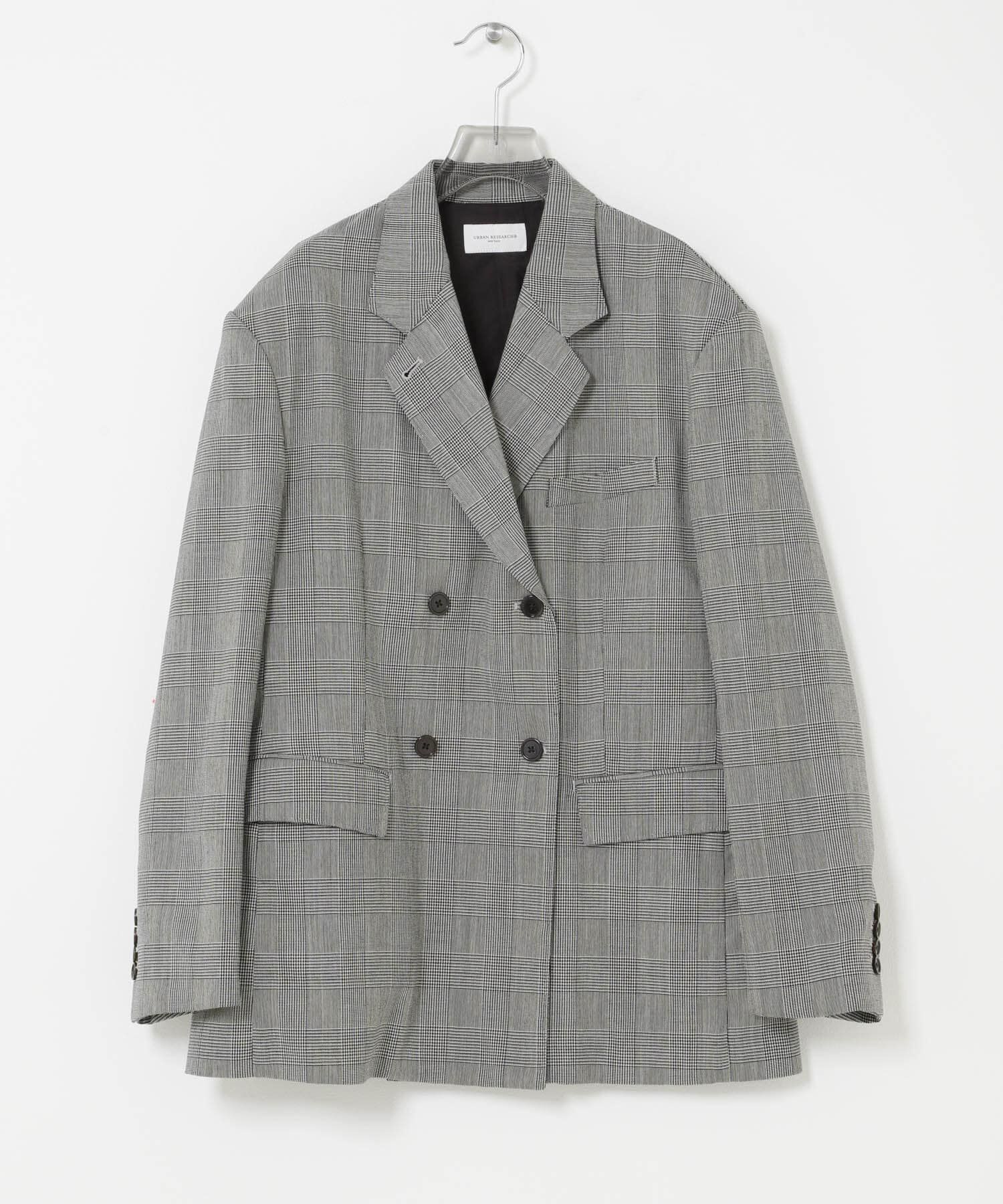 URBAN RESEARCH「new basic　HIGH TWIST WOOL JACKET」|その他|チェック