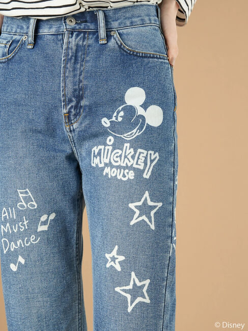  「Mickey/プリントデニムパンツ」|その他|