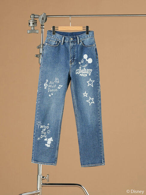  「Mickey/プリントデニムパンツ」|その他|