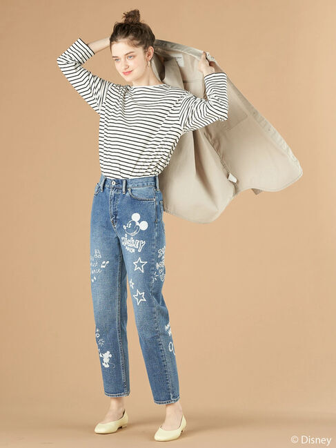  「Mickey/プリントデニムパンツ」|その他|