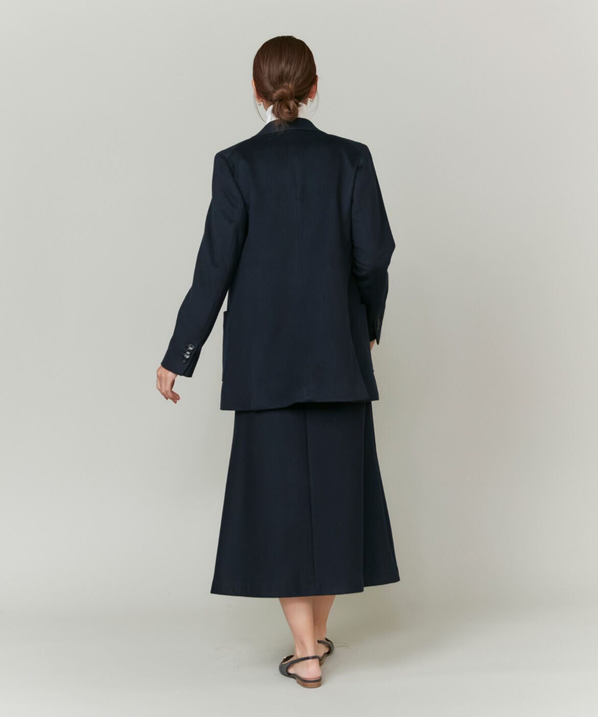 INED「《大きいｻｲｽﾞ》ｶｼﾐﾔﾀﾞﾌﾞﾙﾌﾞﾚｽﾄｼﾞｬｹｯﾄ《大草直 」|テーラードジャケット|