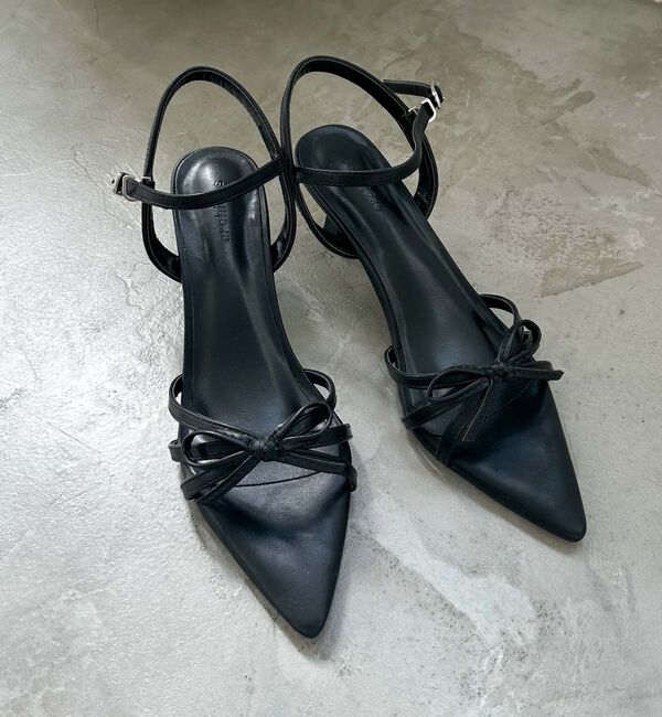 archives「ラインポインテッドサンダル」|その他|BLACK