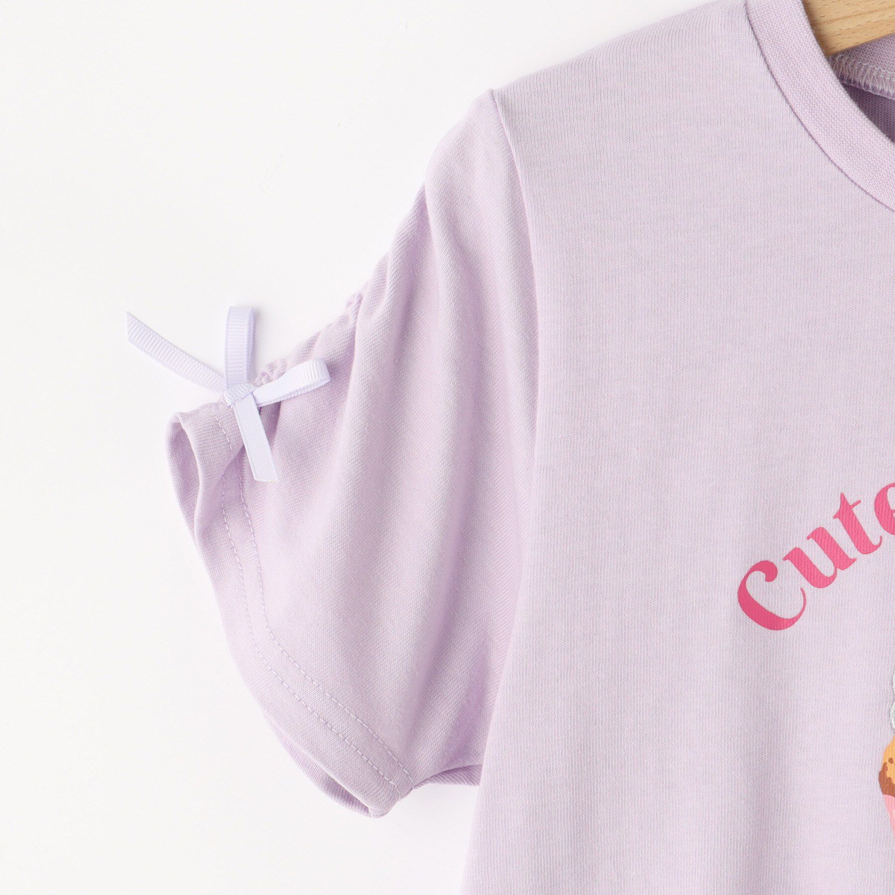 SHOO･LA･RUE「【100-150cm】カップケージフレークTシャツ」|Tシャツ・カットソー|