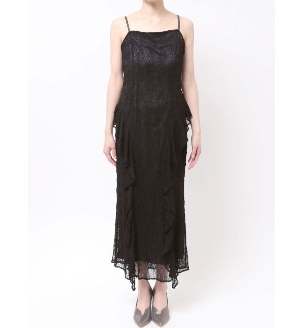 LAGUNAMOON「LADYレースフリルデザインボレロキャミワンピース」|ドレス|