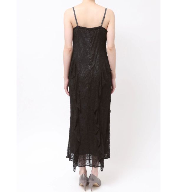 LAGUNAMOON「LADYレースフリルデザインボレロキャミワンピース」|ドレス|
