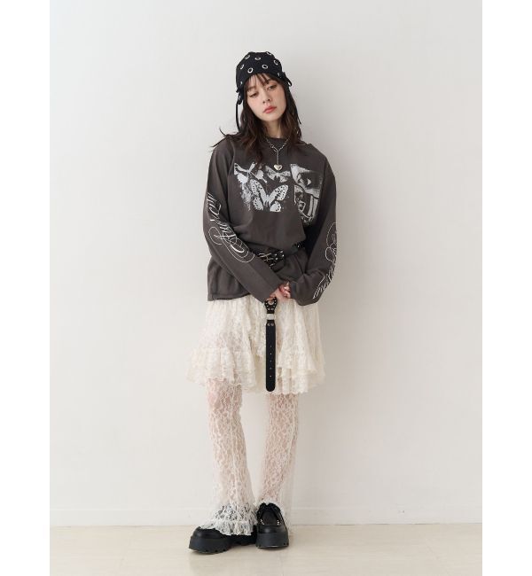 jouetie「ダメージグランジロンT」|Tシャツ・カットソー|