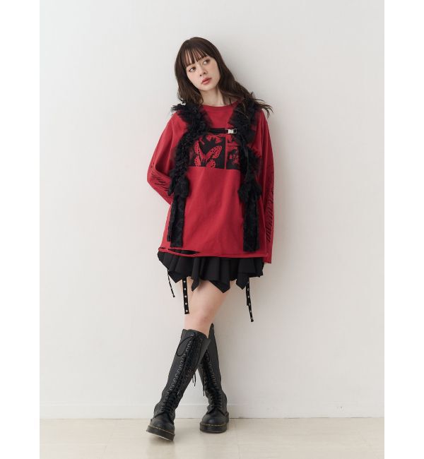 jouetie「ダメージグランジロンT」|Tシャツ・カットソー|