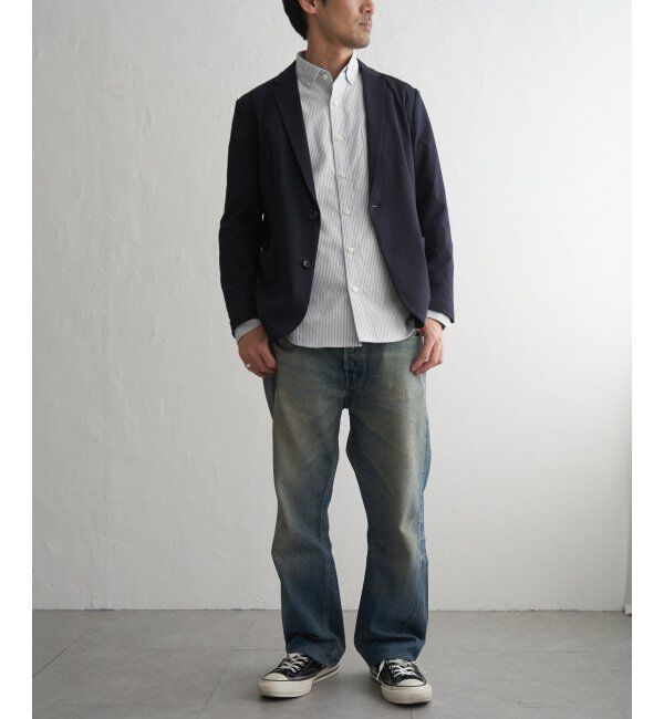 IKKA LOUNGE「【雑誌MonoMax4月号掲載】GOKU楽ワークポンチジャケット「小泉孝太郎さん着用モデル」」|テーラードジャケット|