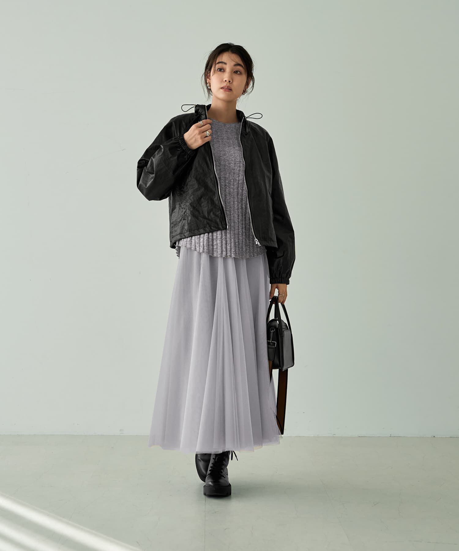 STYLE DELI「シワ加工フェイクレザーブルゾン」|その他|