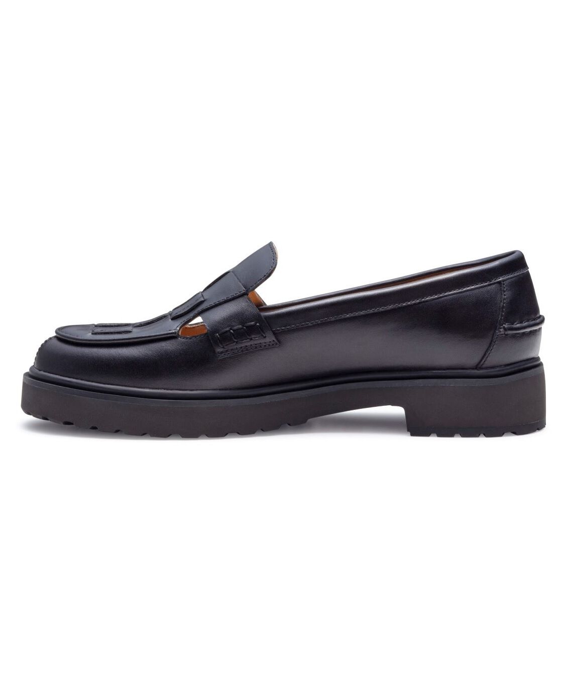 REGAL SHOES「REGAL 【新作】イントレチャートローファー【ヒール30mm】　商品コード：F80RAG」|ローファー|