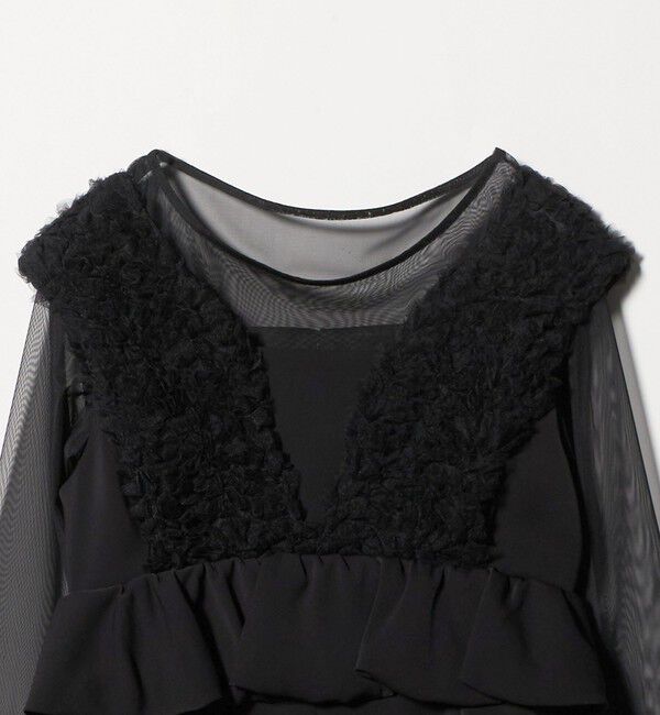 EMMEL REFINES「＜ANDRESD＞インナーセット フリル ワンピース＜ Select by EMMEL REFINES ＞」|ワンピース|