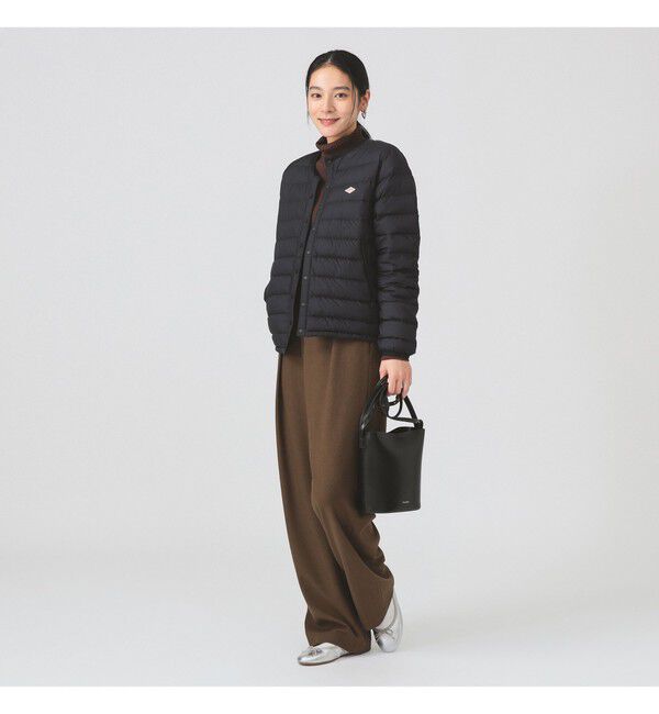Ray BEAMS 「DANTON / インナー ダウン クルーネック ジャケット 25FW」|ブルゾン・スタジャン|