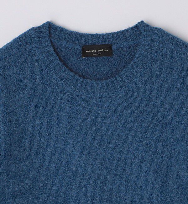 SHIPS「roberto collina: GIROCOLLO BOUCLE CREW NECK」|ニット・セーター|