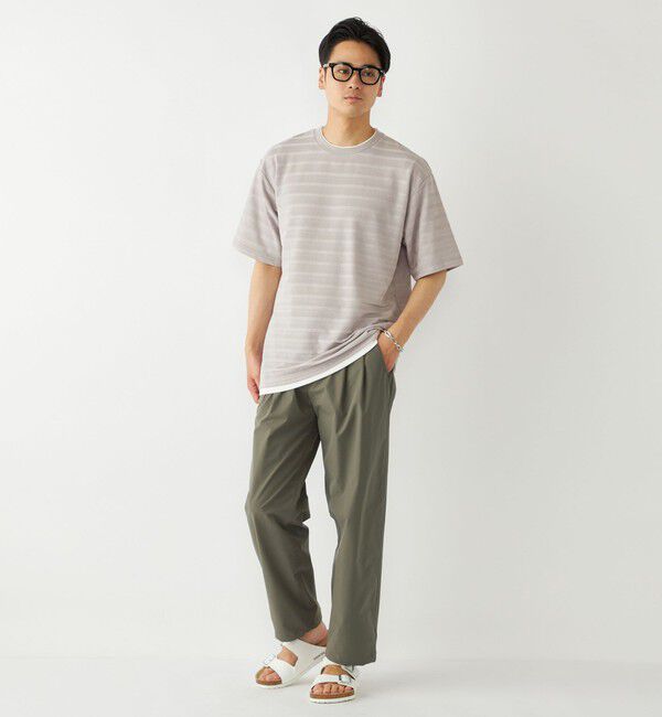 SHIPS Colors 「SHIPS Colors:フェイクレイヤード ボーダー Tシャツ」|Tシャツ・カットソー|