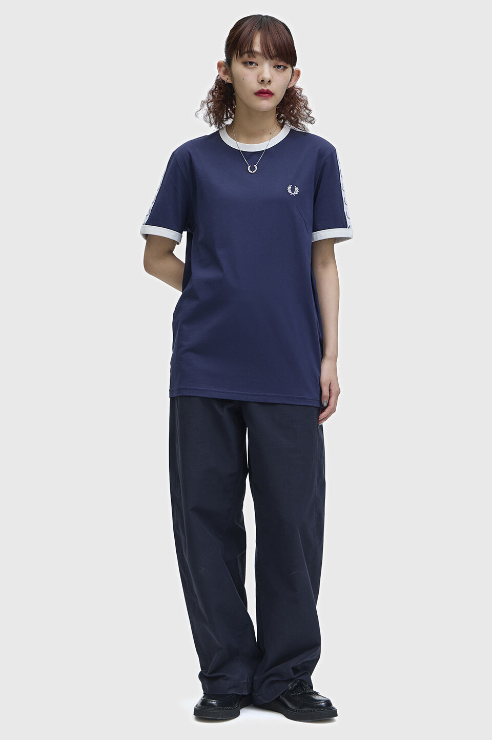 FRED PERRY 「Taped Ringer T-Shirt／テープリンガーＴシャツ」|Tシャツ・カットソー|