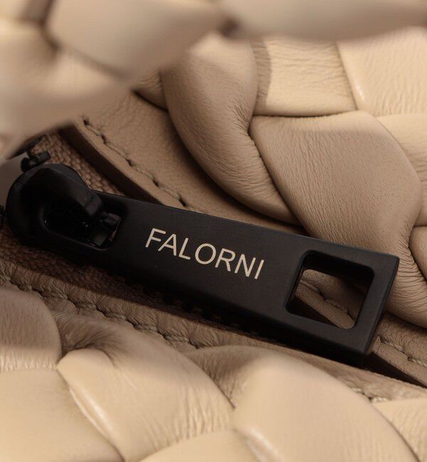 TOMORROWLAND GOODS「FALORNI レザー イントレチャート ハンドバッグ」|ハンドバッグ|