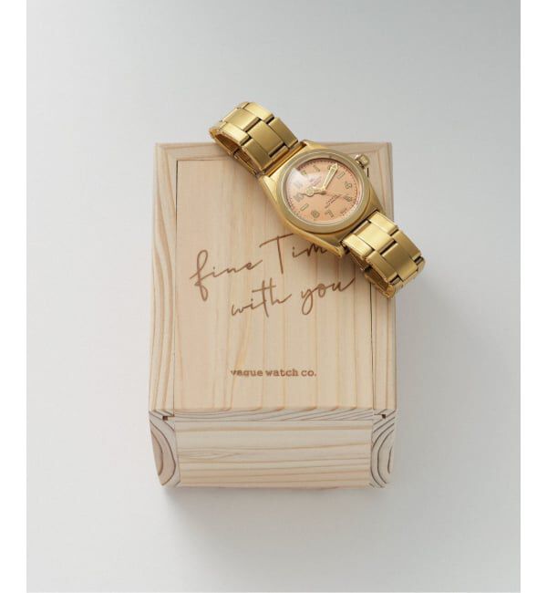 HIROB「《予約》VAGUE WATCH CO. Vabble Gold」|腕時計|
