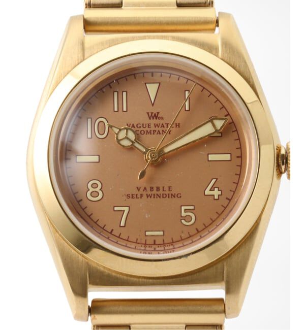 HIROB「《予約》VAGUE WATCH CO. Vabble Gold」|腕時計|