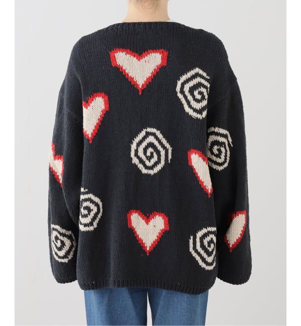 JOINT WORKS「MacMahon Knitting Mills / マクマホンニッティングミルズ Hearts & Swirls Cardigan」|ニット・セーター|