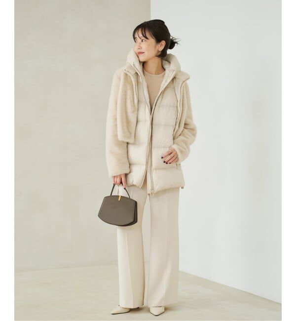 Plage「《一部店舗・WEB限定追加予約》CU WO Fine Knit New プルオーバー」|ニット・セーター|