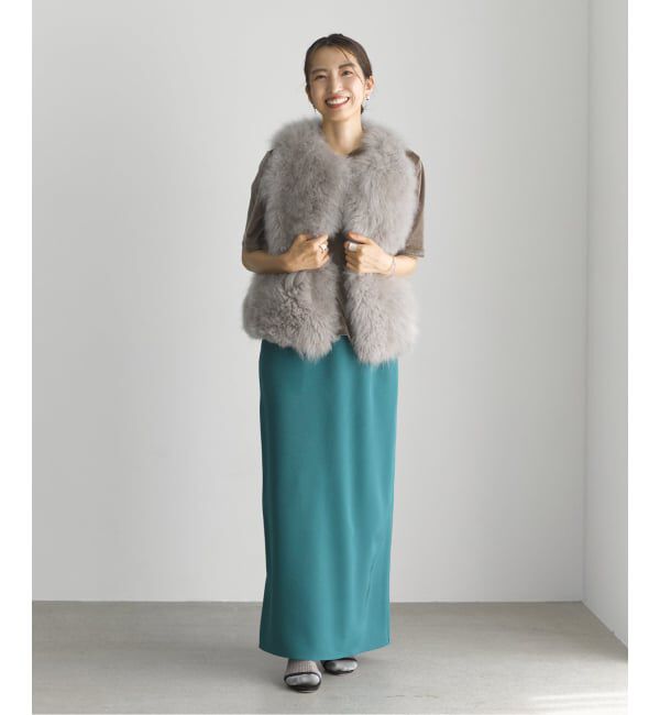 VERMEIL par iena「《予約》Cashmere Fur gilet」|その他|