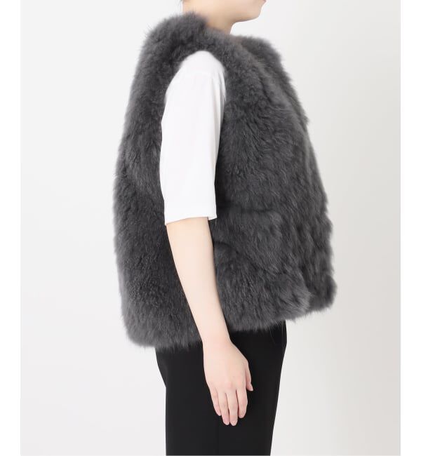 VERMEIL par iena「《予約》Cashmere Fur gilet」|その他|