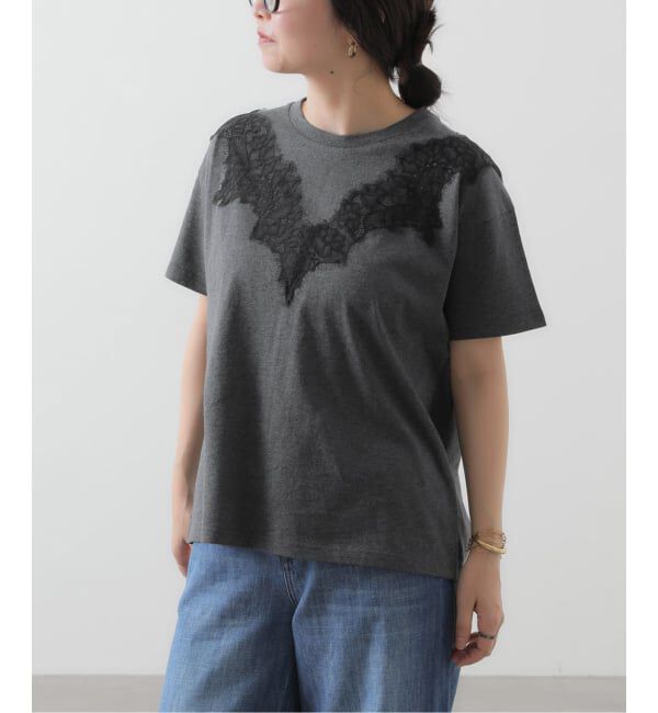 SLOBE IENA「《予約》アイラッシュレースTシャツ」|Tシャツ・カットソー|