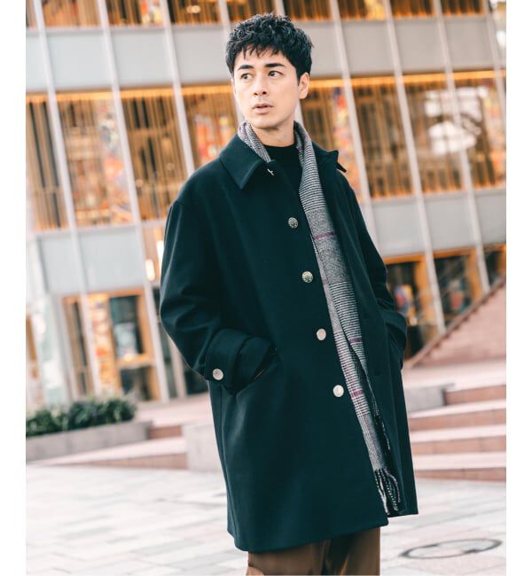 EDIFICE「MACKINTOSH(マッキントッシュ) 別注 HUMBIE/ハンビー SL」|ステンカラーコート|