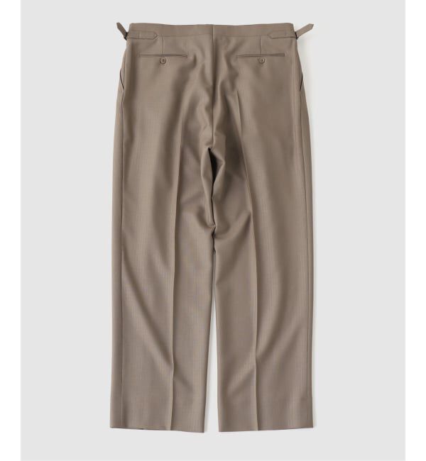 EDIFICE「fursac (フルサック) Pleated Trousers」|スラックス|