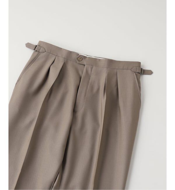EDIFICE「fursac (フルサック) Pleated Trousers」|スラックス|
