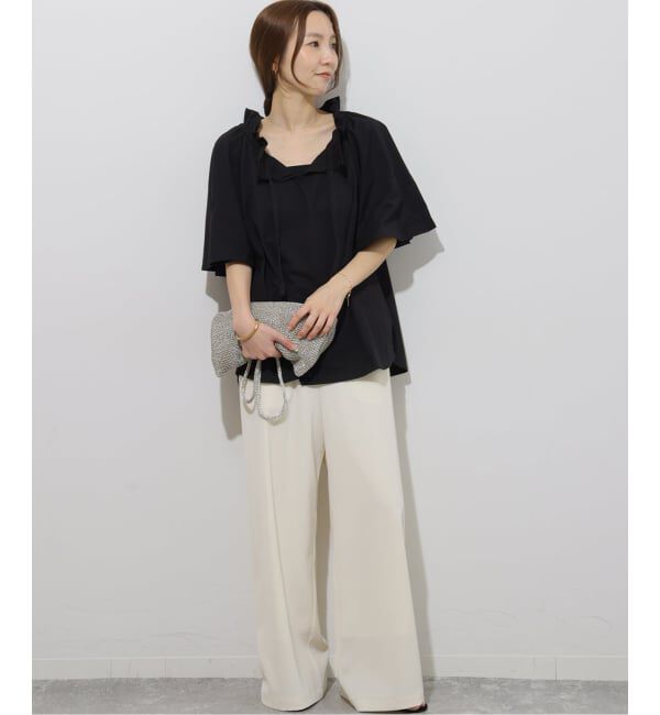 JOURNAL STANDARD relume「《WEB限定追加》フリルリボンTシャツ」|Tシャツ・カットソー|
