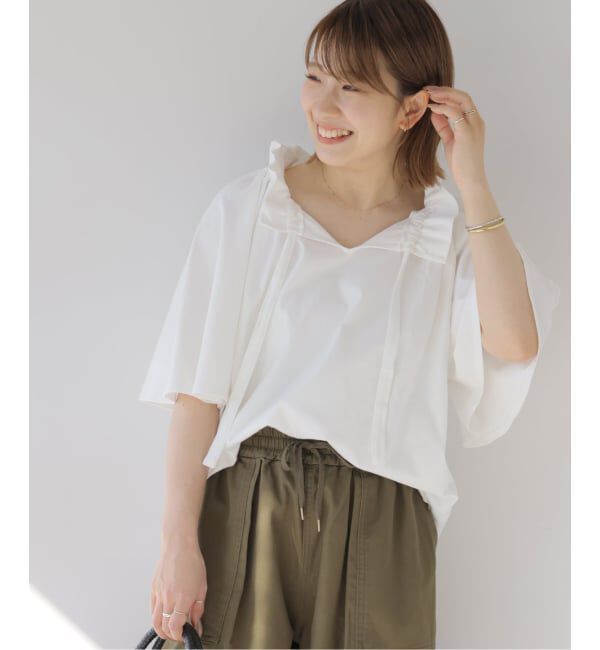 JOURNAL STANDARD relume「《WEB限定追加》フリルリボンTシャツ」|Tシャツ・カットソー|