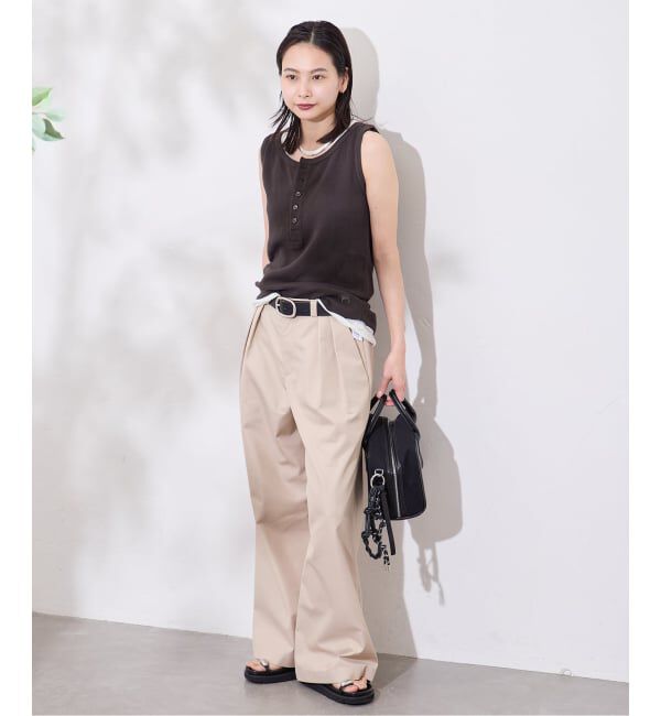 JOURNAL STANDARD「別注【FAITH MILLS CORP】ワッフルガゼットPOヘンリータンクトップ」|Tシャツ・カットソー|