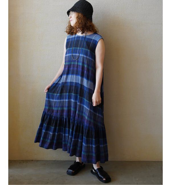 journal standard luxe「チェック フレアーワンピース」|ワンピース|