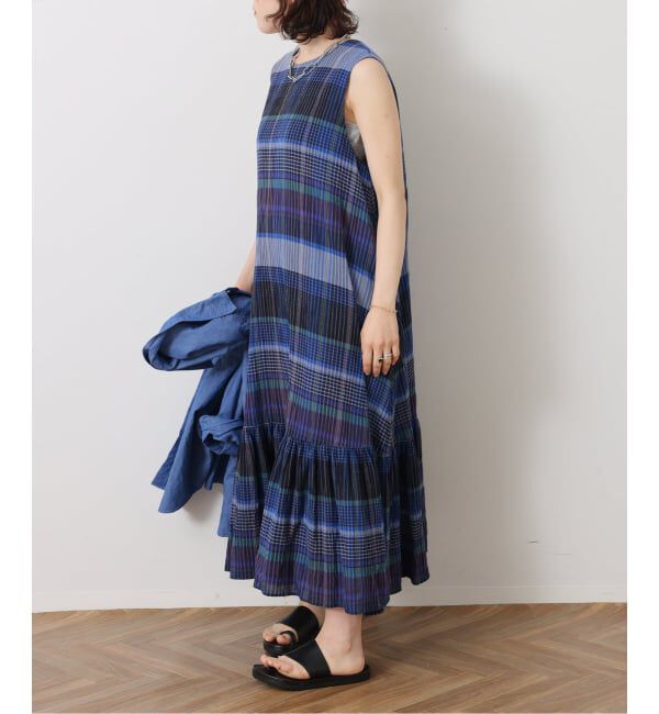 journal standard luxe「チェック フレアーワンピース」|ワンピース|