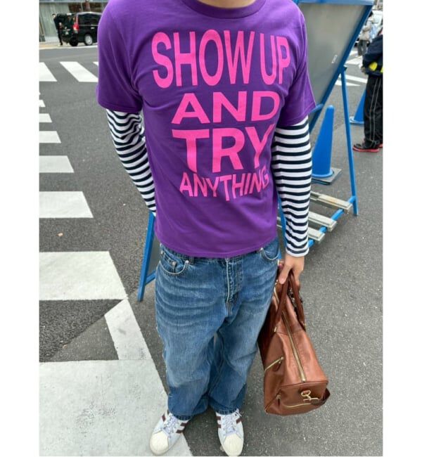 Oriens JOURNAL STANDARD「《追加予約2》SHOW UP プリントTEE」|Tシャツ・カットソー|