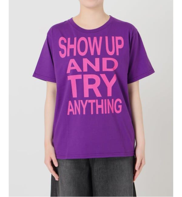 Oriens JOURNAL STANDARD「《追加予約2》SHOW UP プリントTEE」|Tシャツ・カットソー|