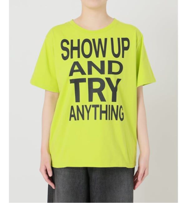 Oriens JOURNAL STANDARD「《追加予約2》SHOW UP プリントTEE」|Tシャツ・カットソー|