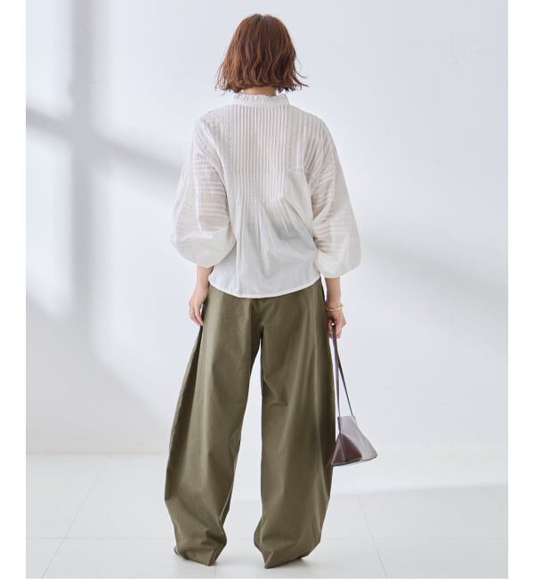 journal standard L'essage「《予約》BALLOONワイドチノパンツ」|チノ|