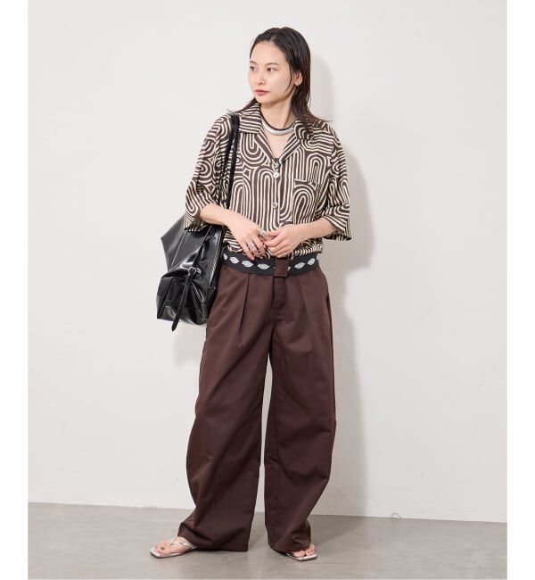 JOURNAL STANDARD「Multi Satin Pt Piping シャツ」|シャツ・ブラウス|