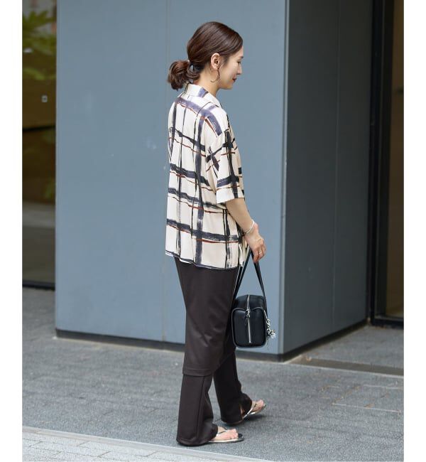 JOURNAL STANDARD「Multi Satin Pt Piping シャツ」|シャツ・ブラウス|