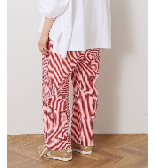 journal standard luxe「《予約》CLストライプ イージーテーパーパンツ」|その他|