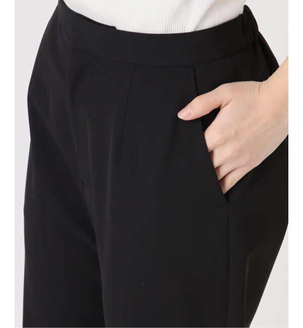 Spick and Span「ストレッチサイドスリットパンツ」|スラックス|